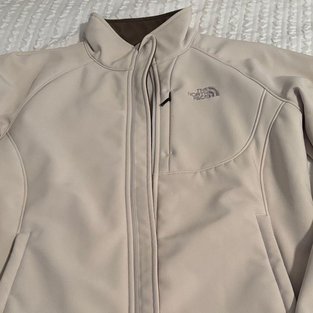 The North Face Cream Fleece Jacket